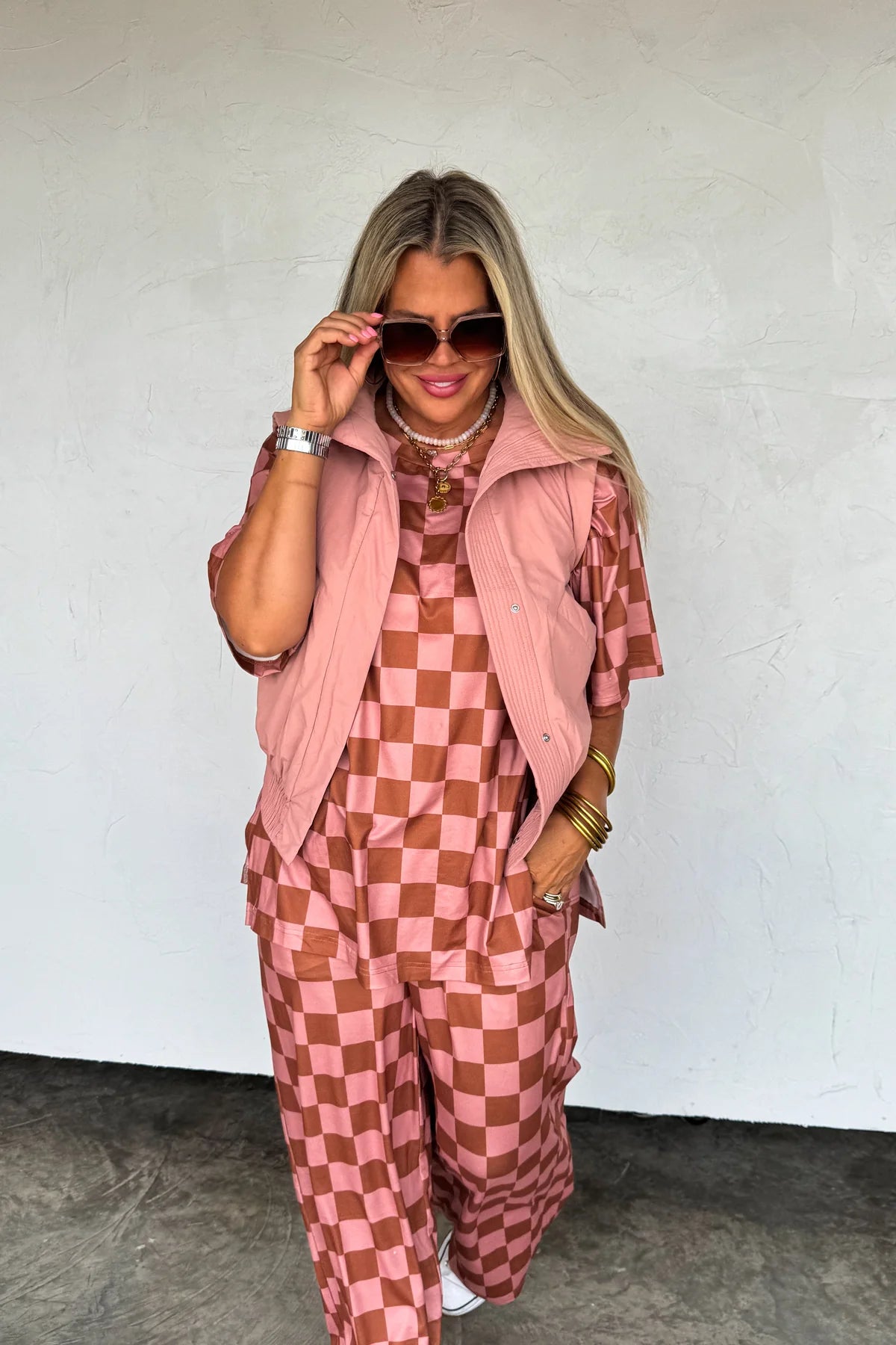 PREORDER- CHECK BABE SIDE SLIT TOP
