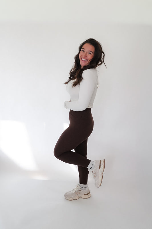 Espresso V-Waist Buttery Soft Legging