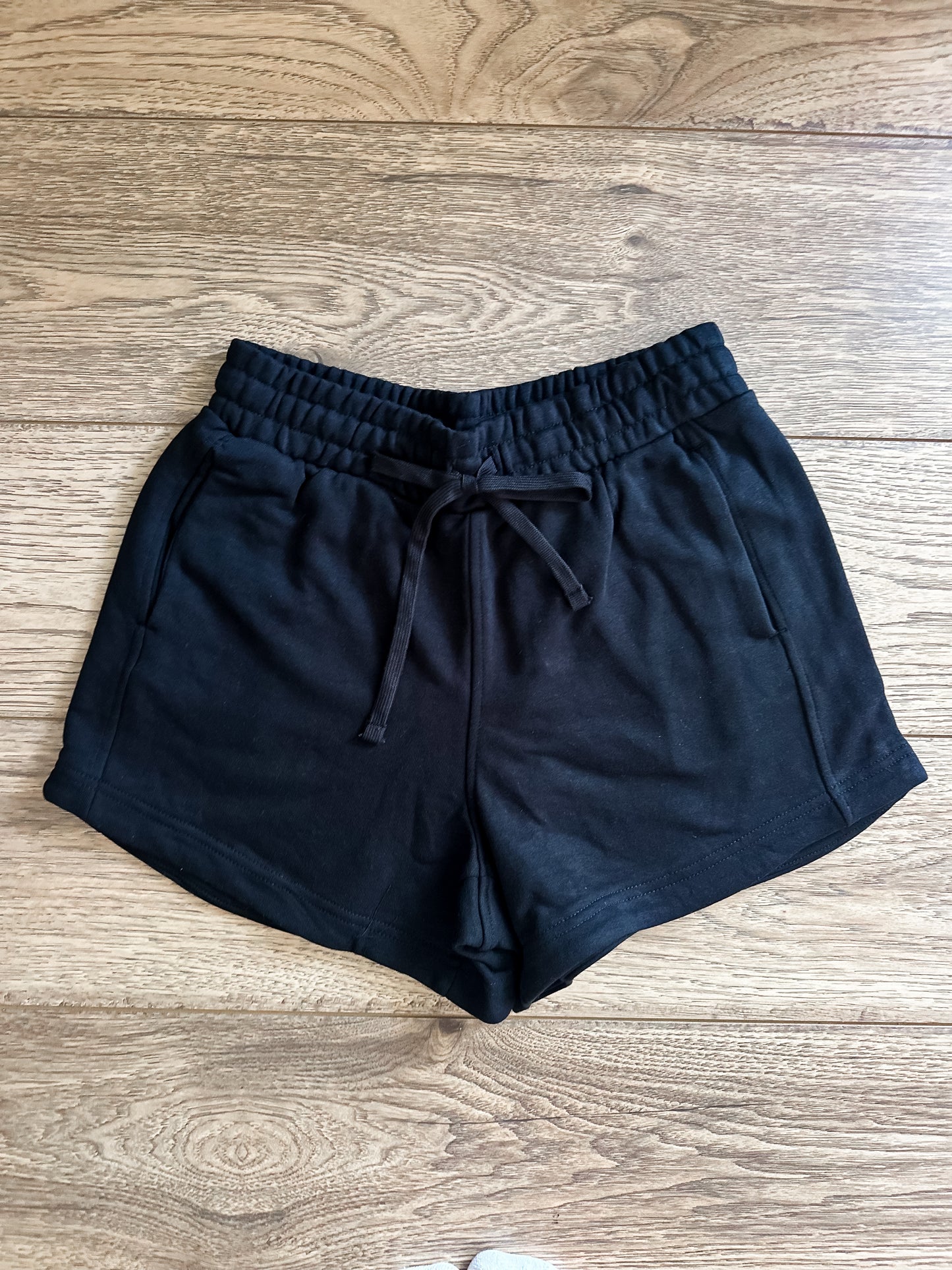 Black Reese French Terry Shorts