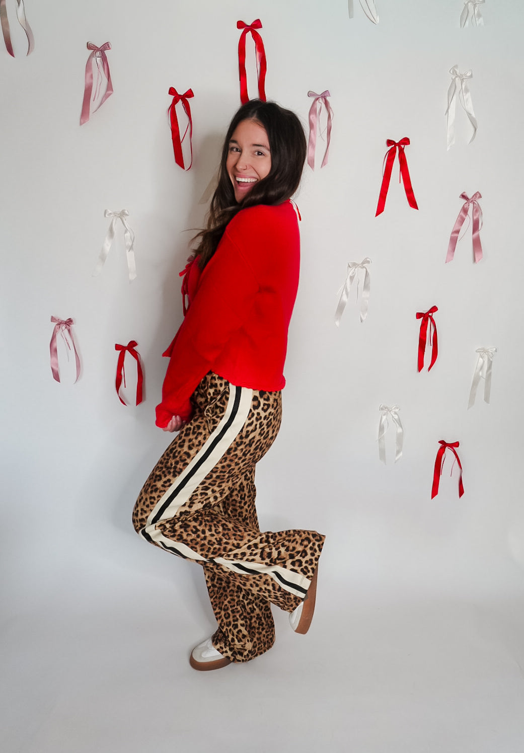 Animal Printed Butter Soft Straight Pant