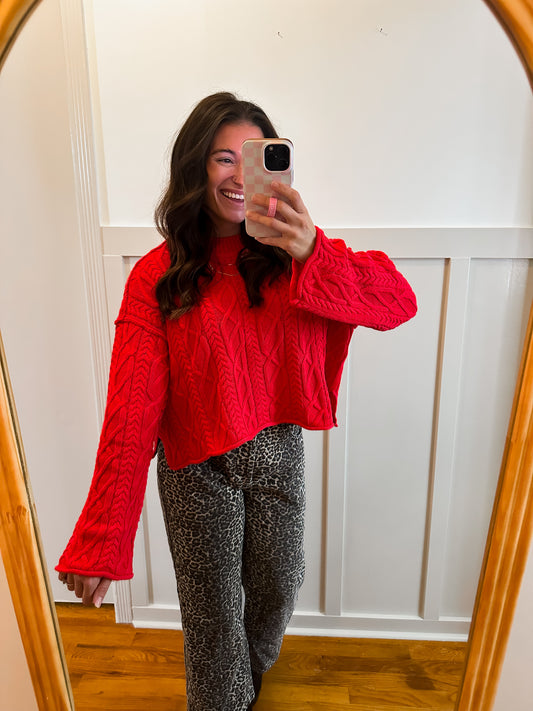 Ember Cable Knit Sweater