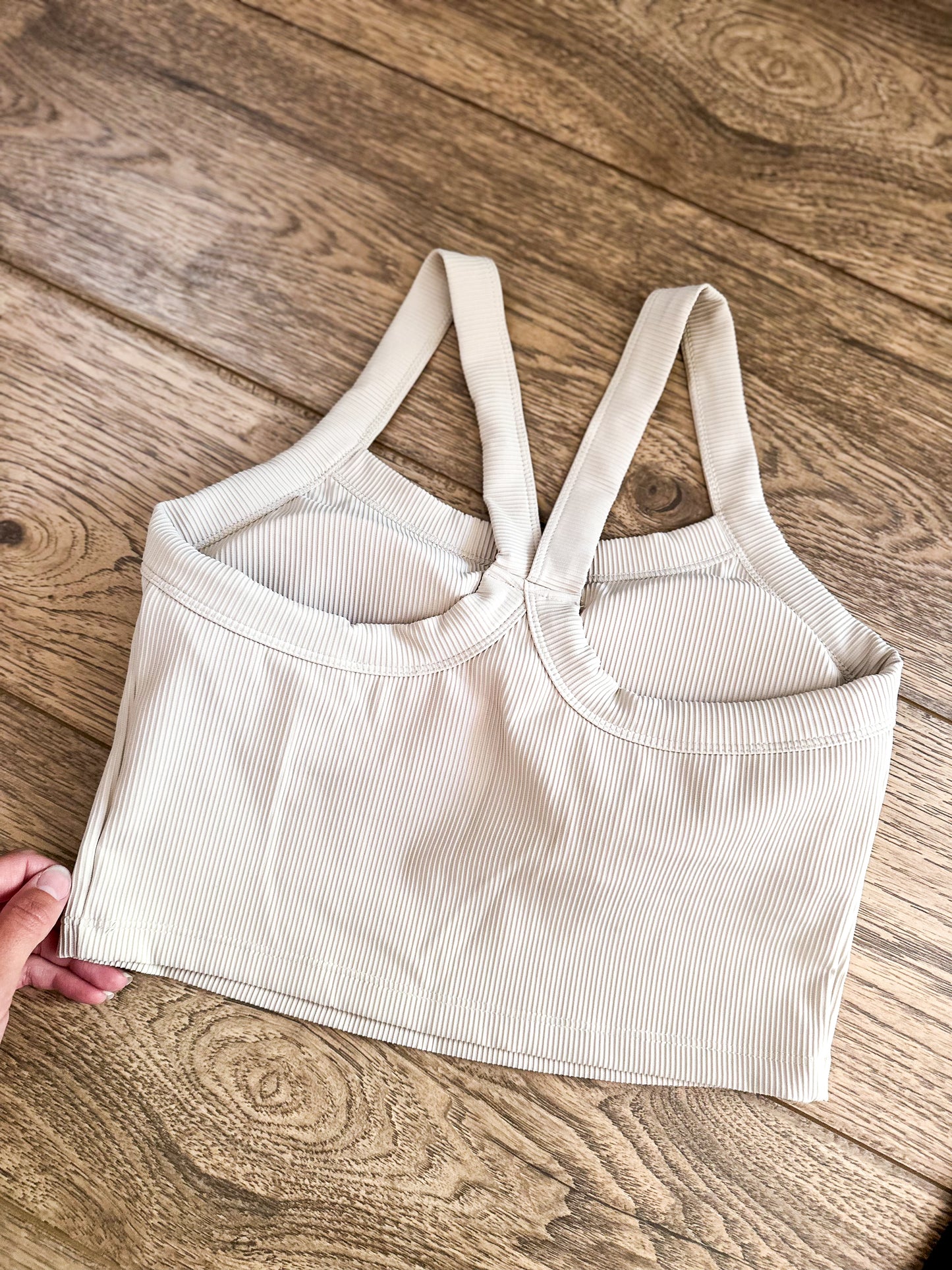 Callie Rib Racerback Tank