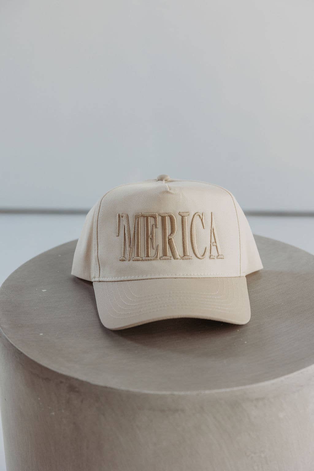 'Merica 3D Embroidered Vintage Trucker Hat