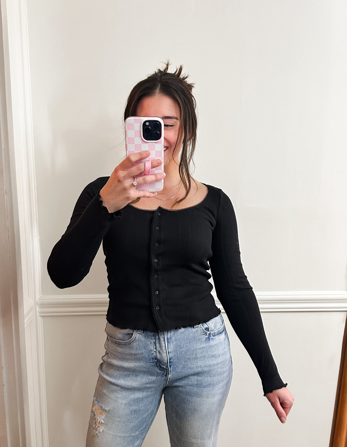 Scoop Neck Cardigan