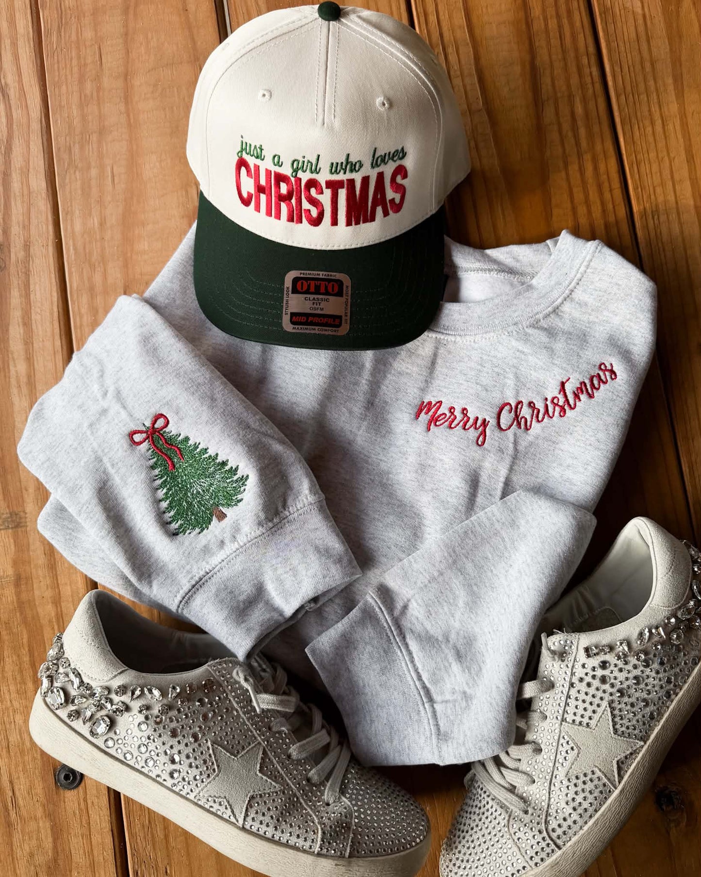 PRE-ORDER Just a girl who loves Christmas HAT