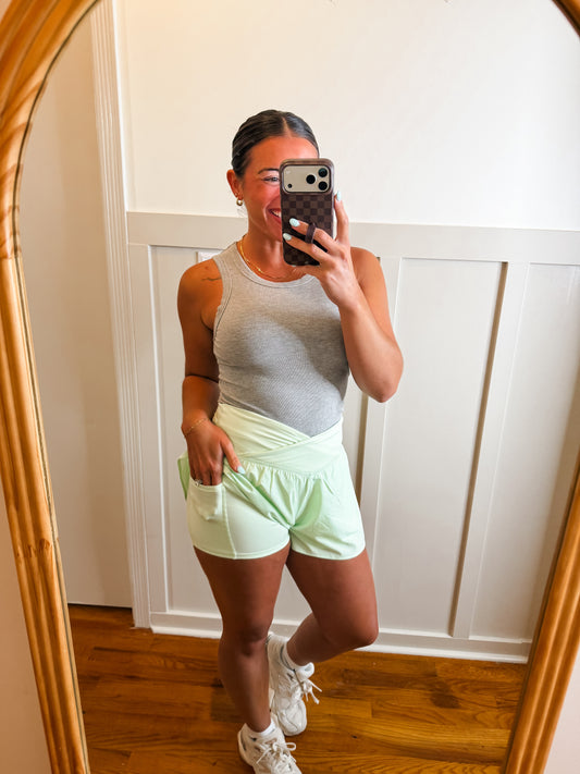 Josie V Crossover Flare Short