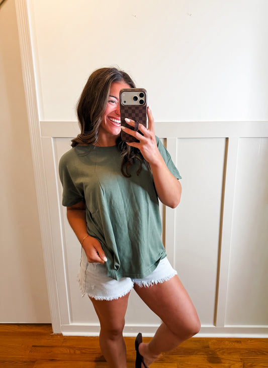 Eldergreen Slouchy Tee