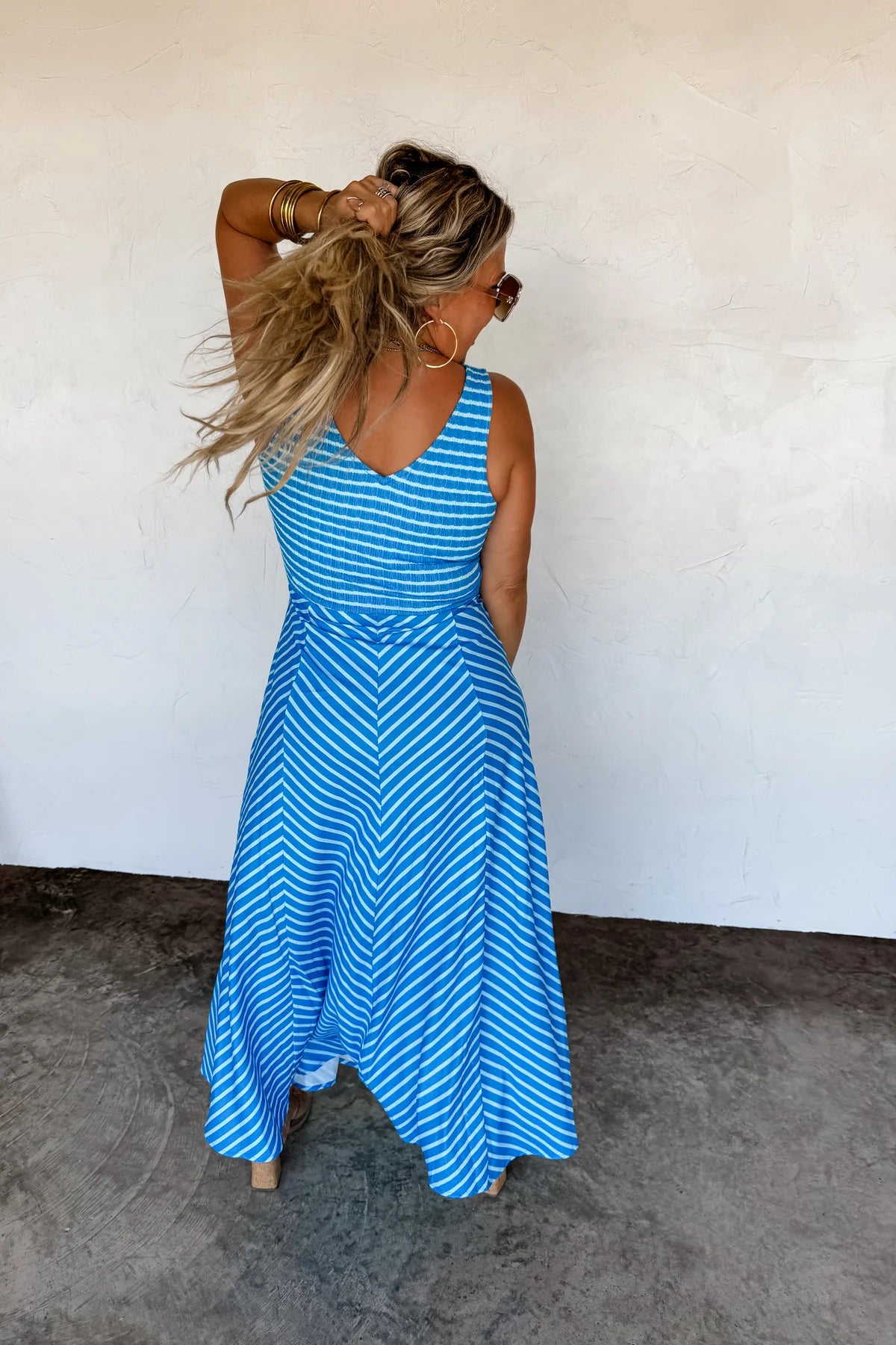EXTRA FROM PREORDER- LUCIANA STRIPE DRESS