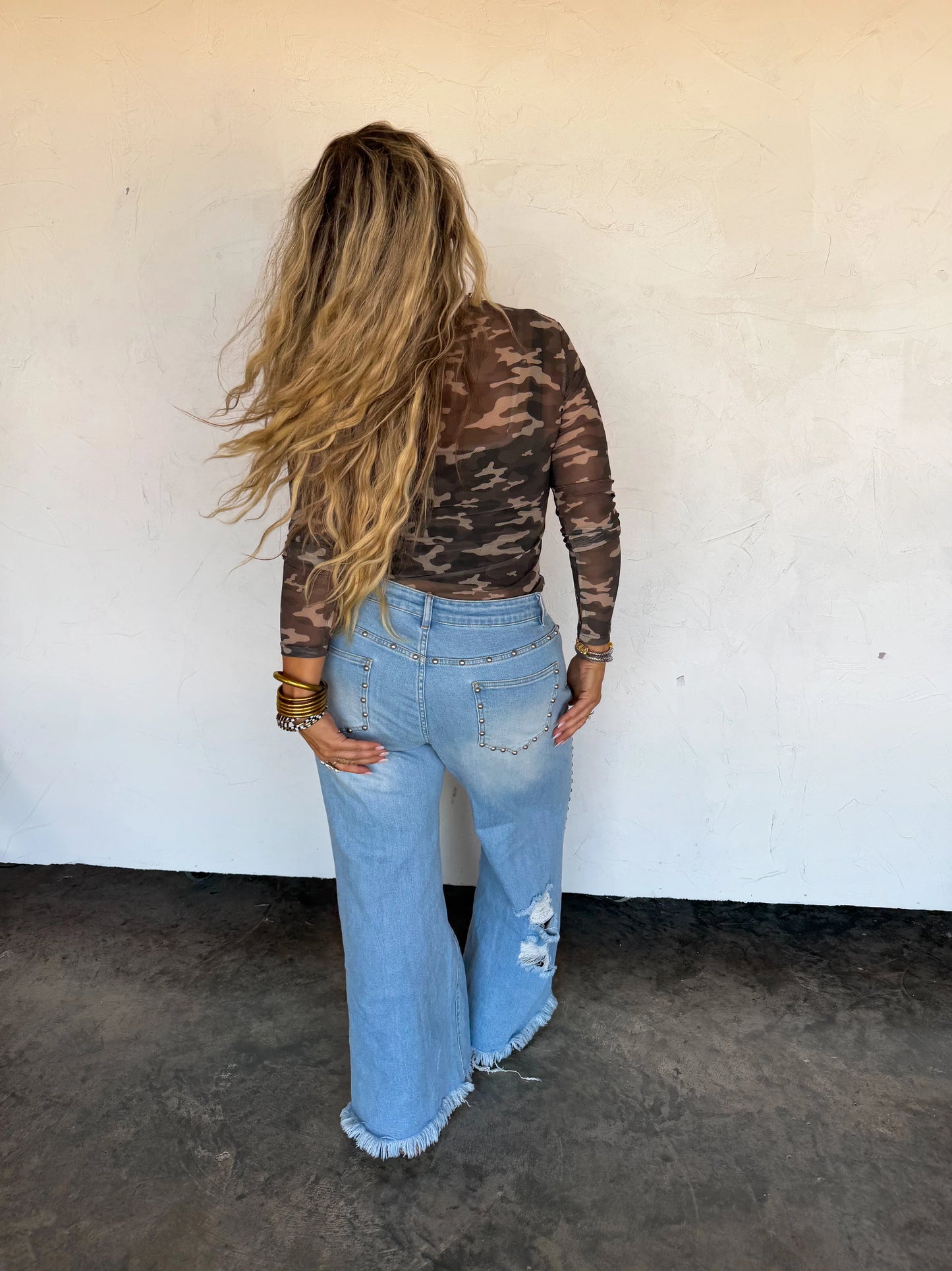 PREORDER- BACKROAD DRESS IT UP MESH TOP