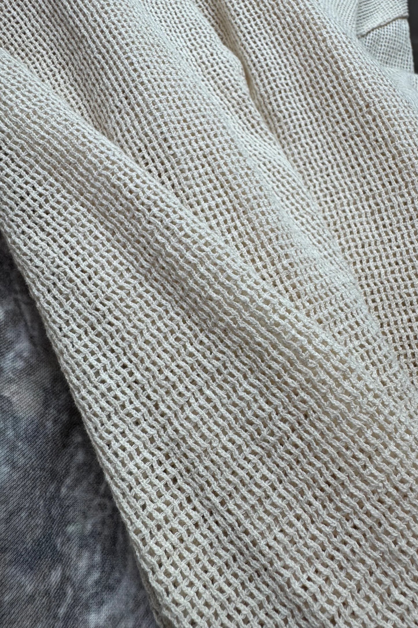 PREORDER- MELLOW MESH COTTON TOP