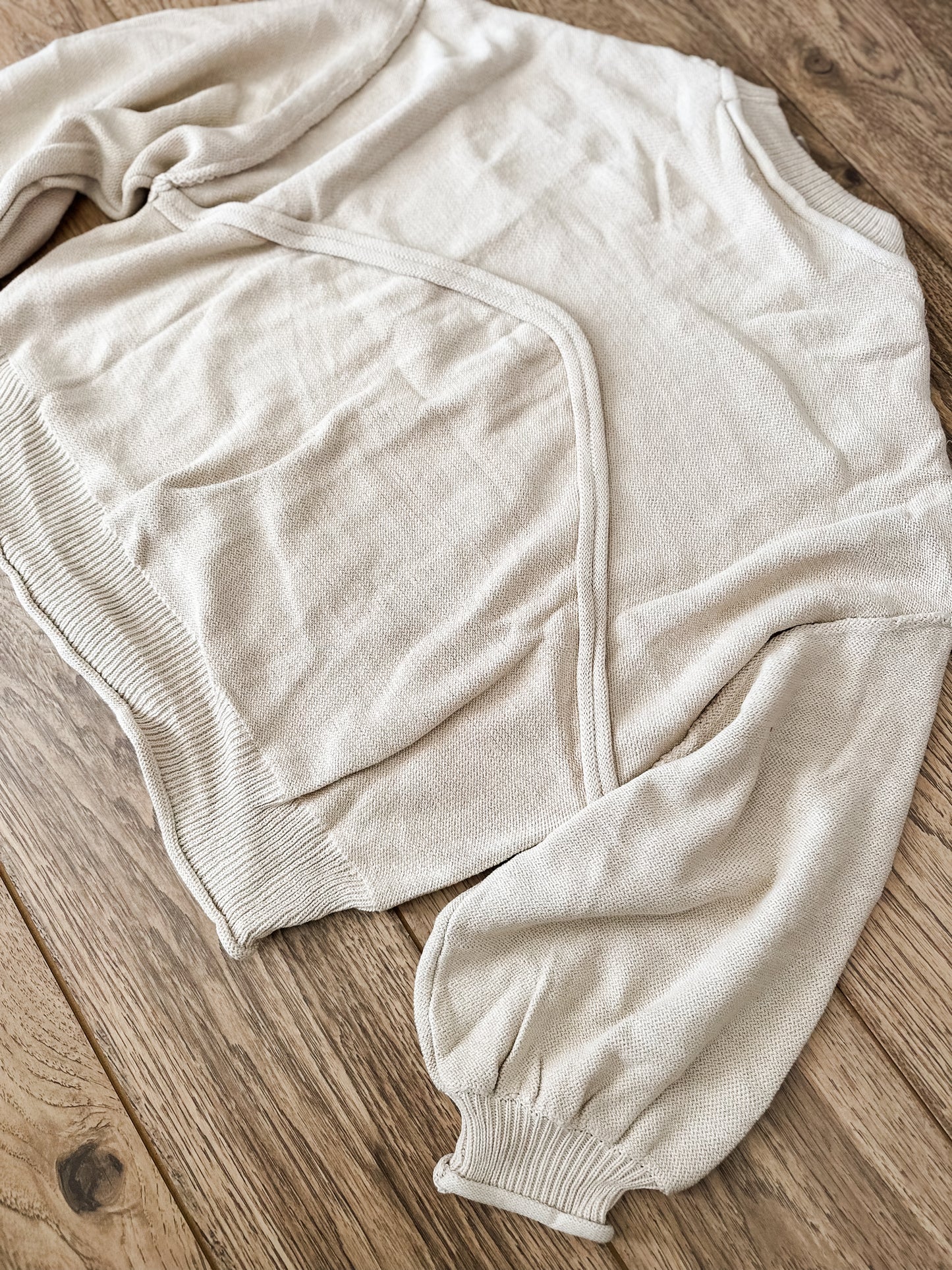 Oversized Pale Oak sweater