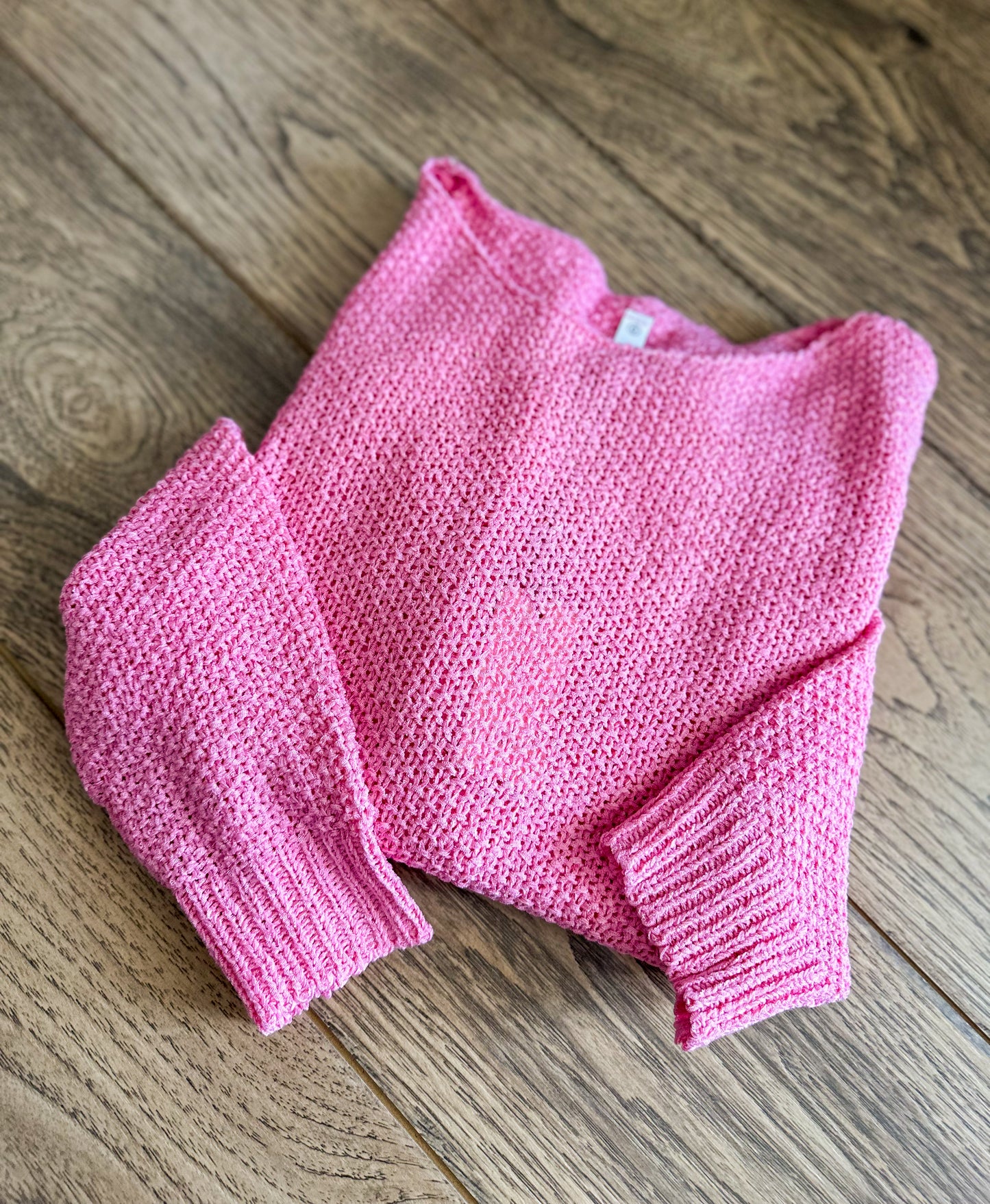 Pink Relaxed Fit Sweater