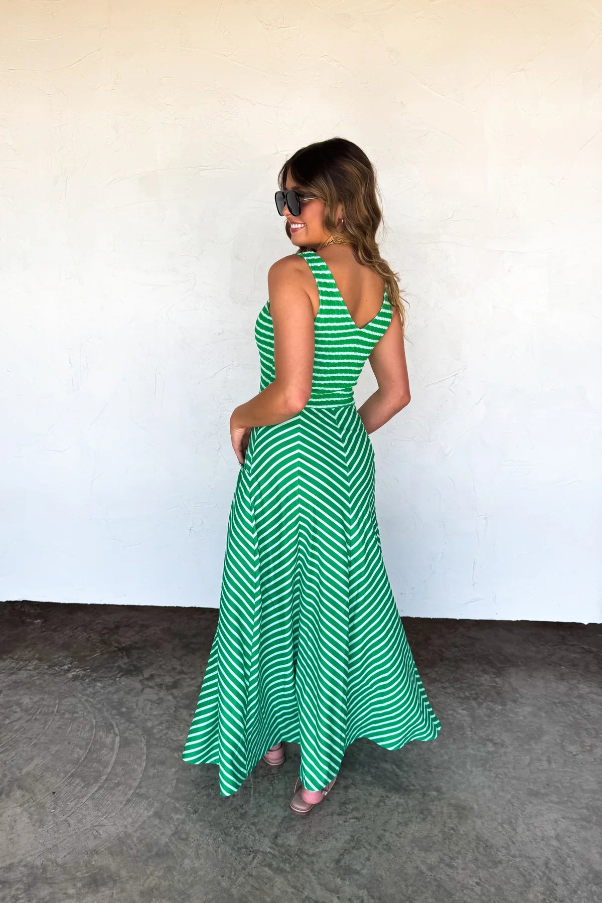 EXTRA FROM PREORDER- LUCIANA STRIPE DRESS