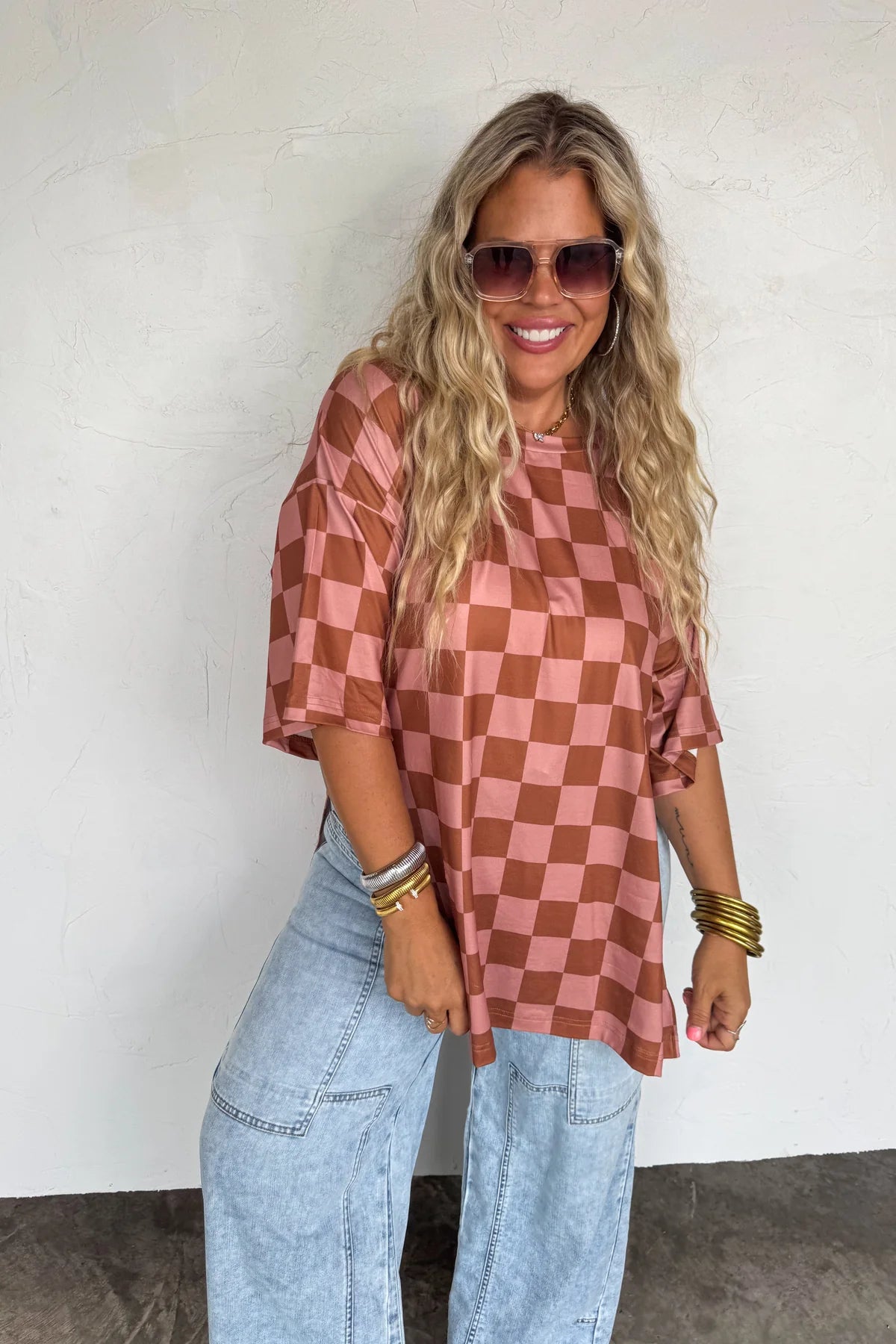 PREORDER- CHECK BABE SIDE SLIT TOP