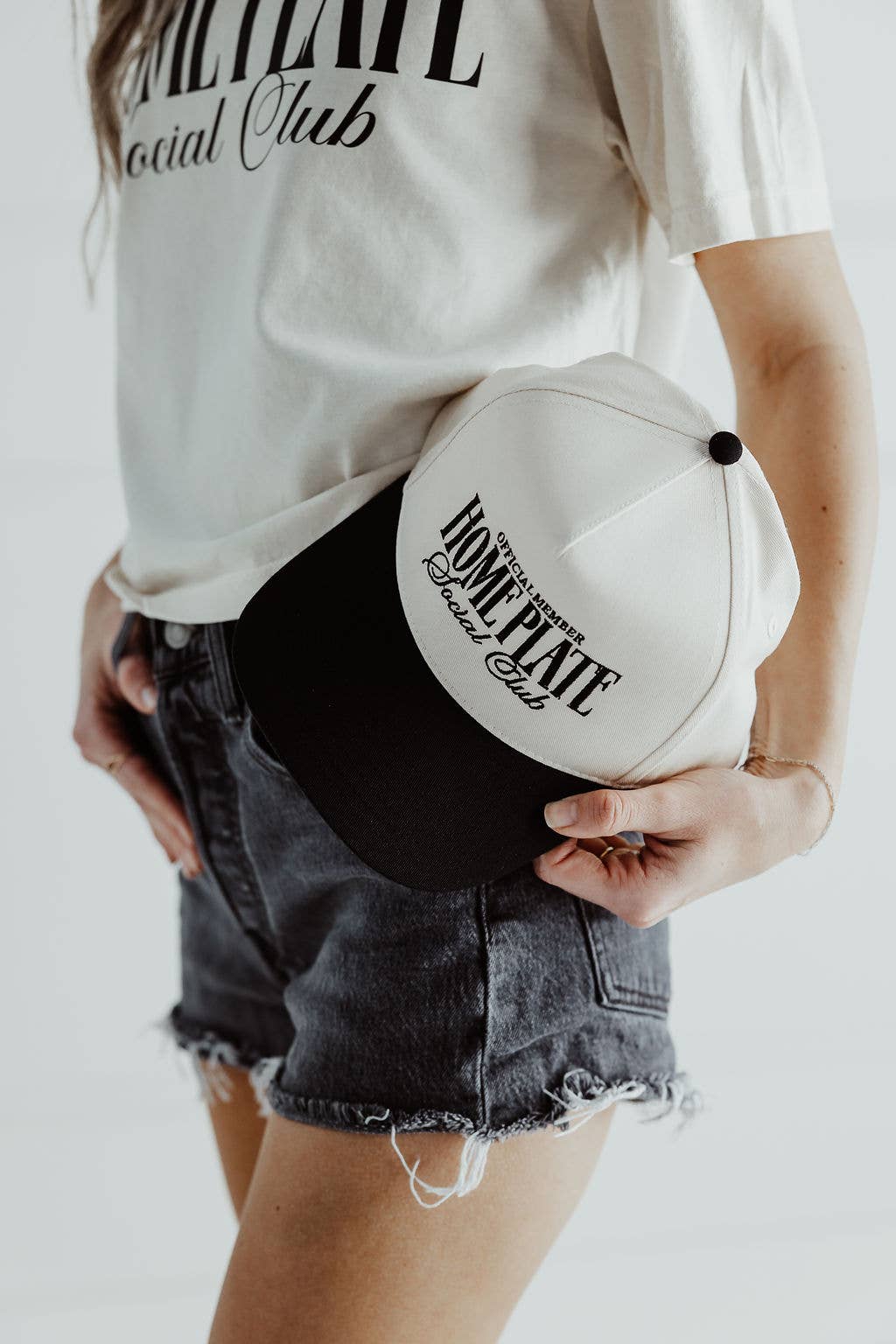 Home Plate Social Club Vintage Embroidered Hat