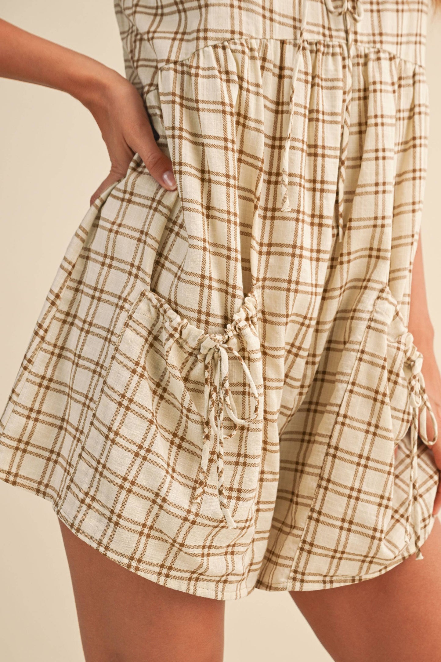 Carmen Plaid Romper