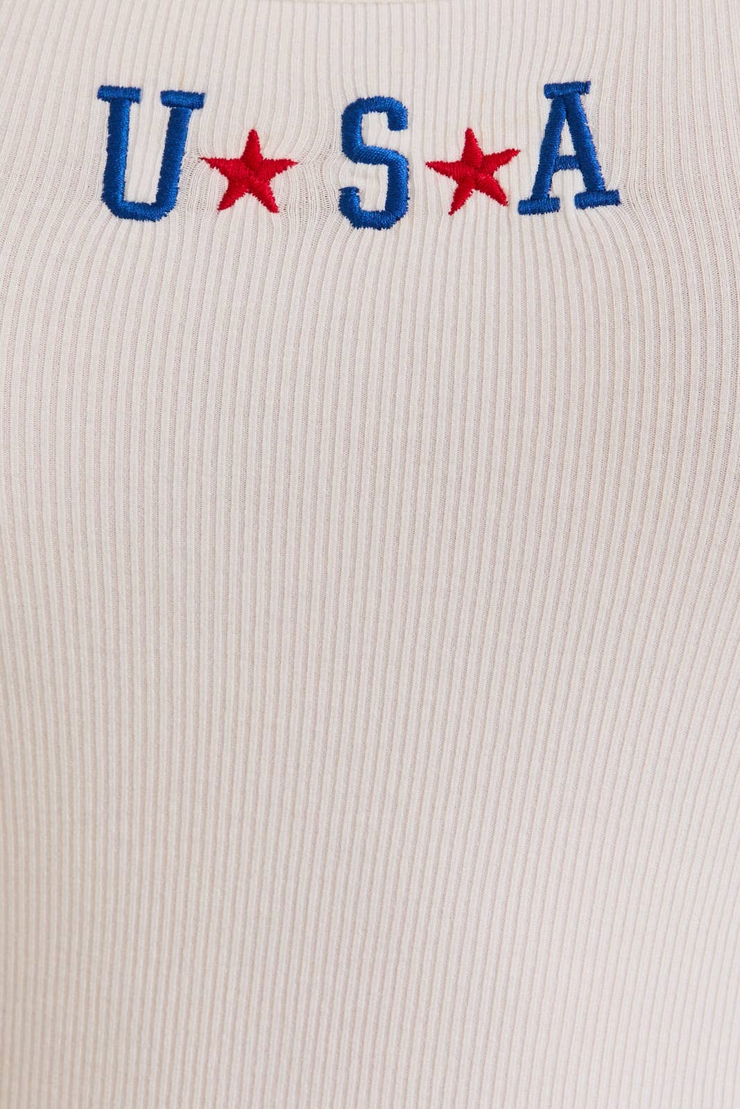USA Embroidered Bodysuit