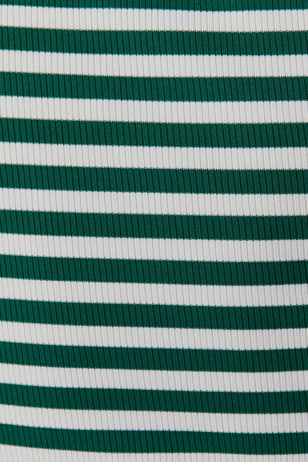 SURPRISE Green & White Stripe Tank Top