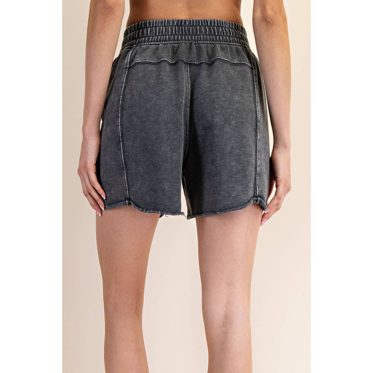 Strawberry Mineral Washed Terry Short