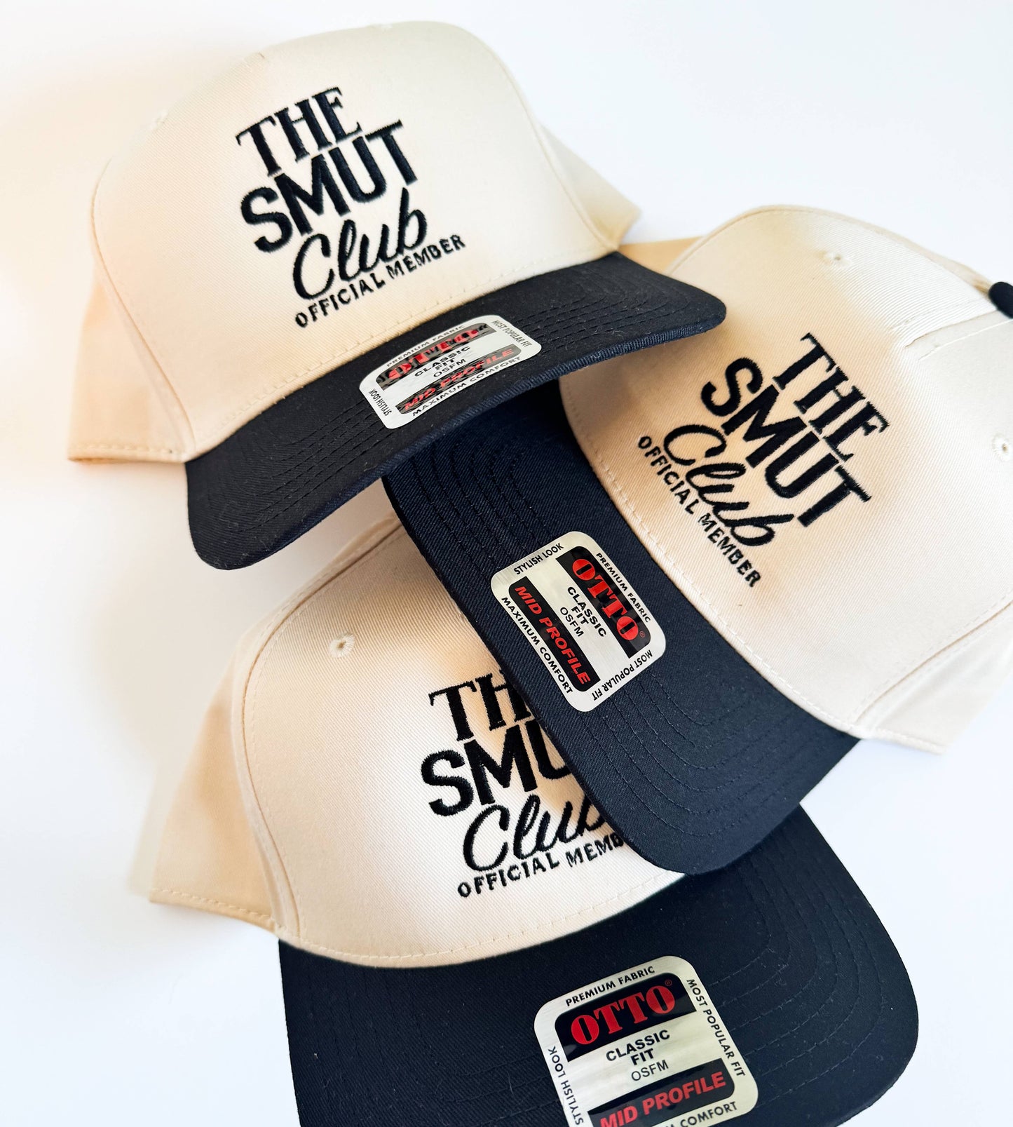The Smut Club Women's Embroidered Vintage Hat