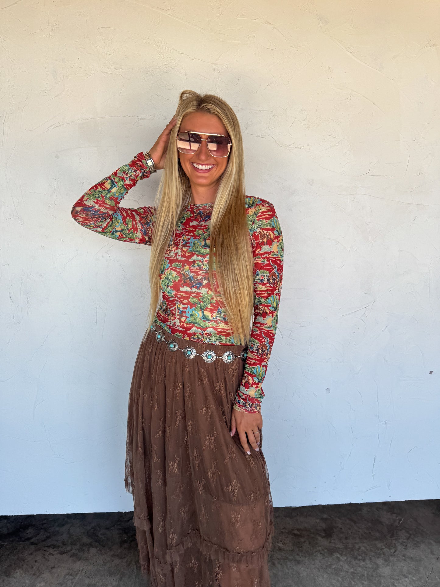 PREORDER- DESERT DREAMS DRESS IT UP MESH TOPS