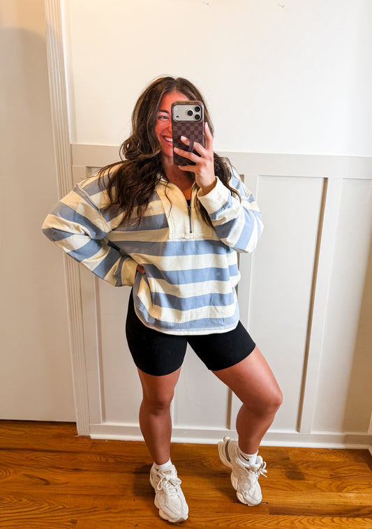 Briar Striped Knit PULLOVER