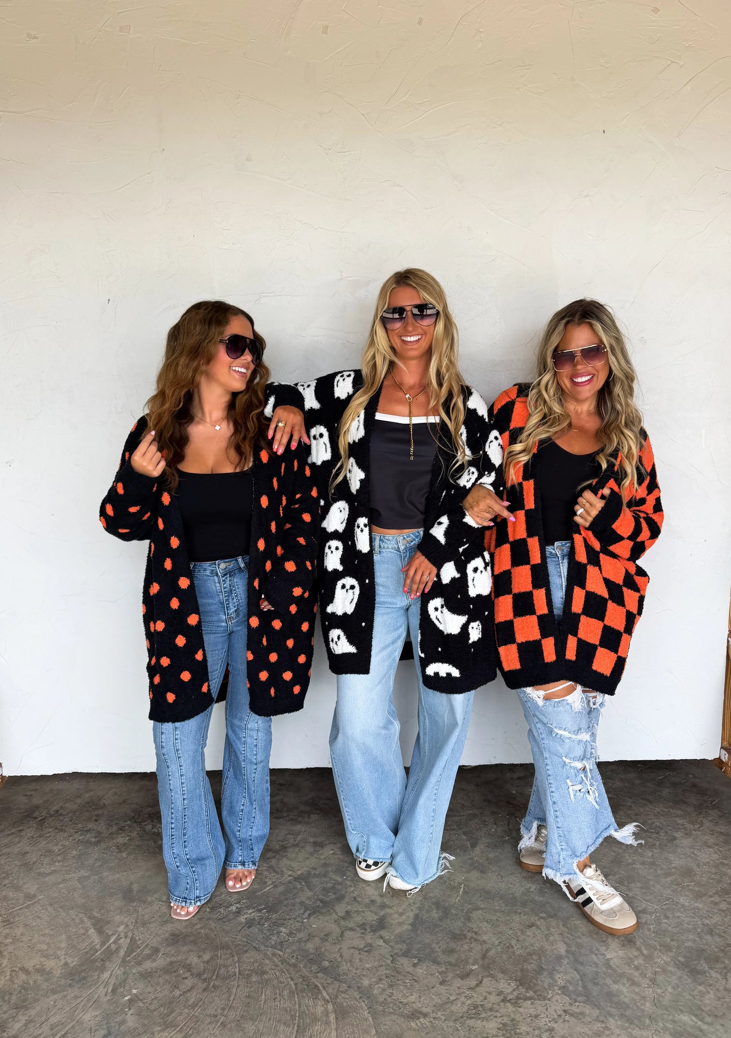 PREORDER- BOO CREW REVERSIBLE CLOUD CARDIGAN