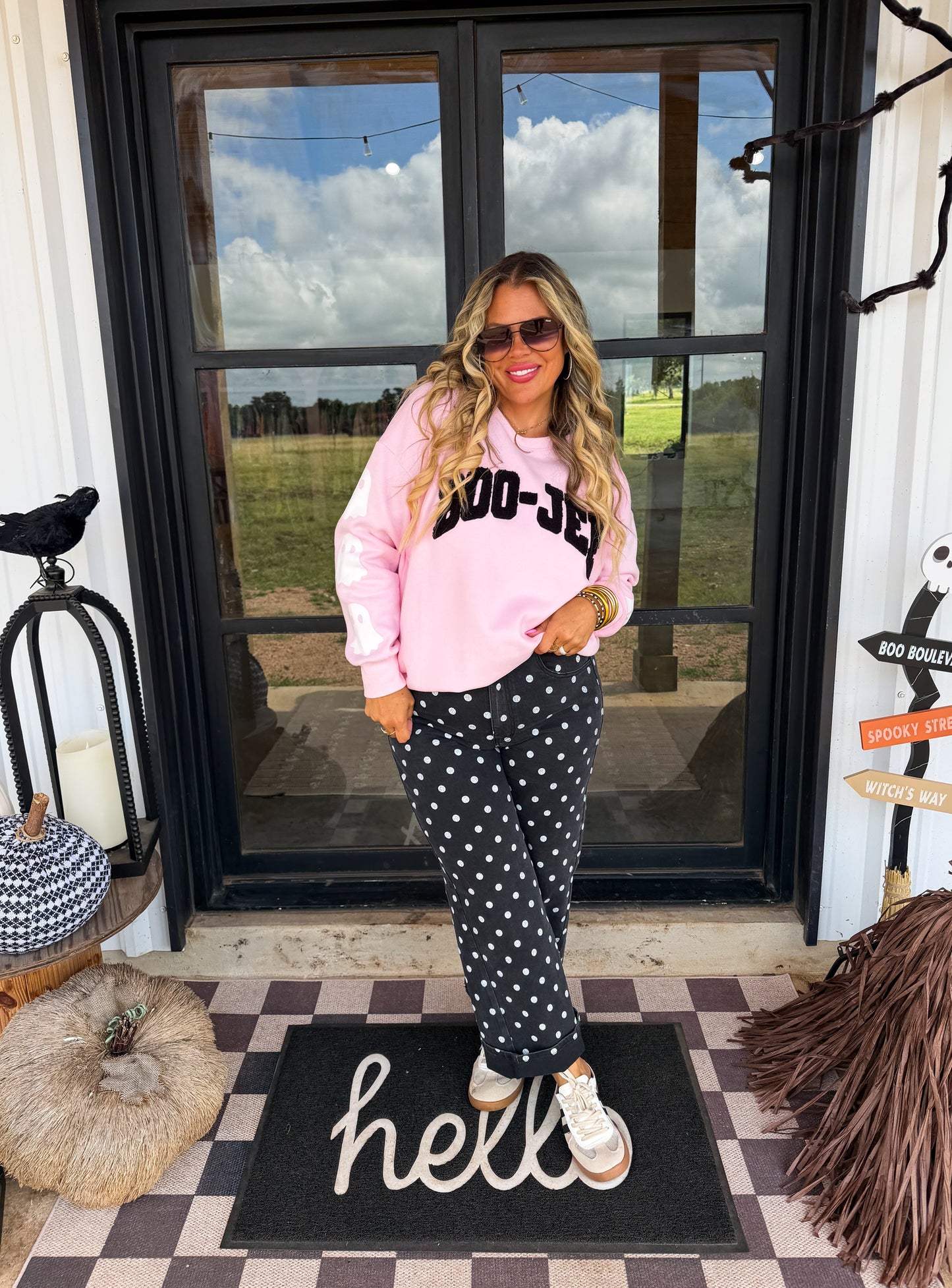 PREORDER- HOCUS POCUS DOT JEANS