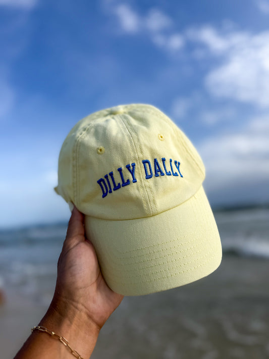 Dilly Dally - Butter Yellow Dad Cap