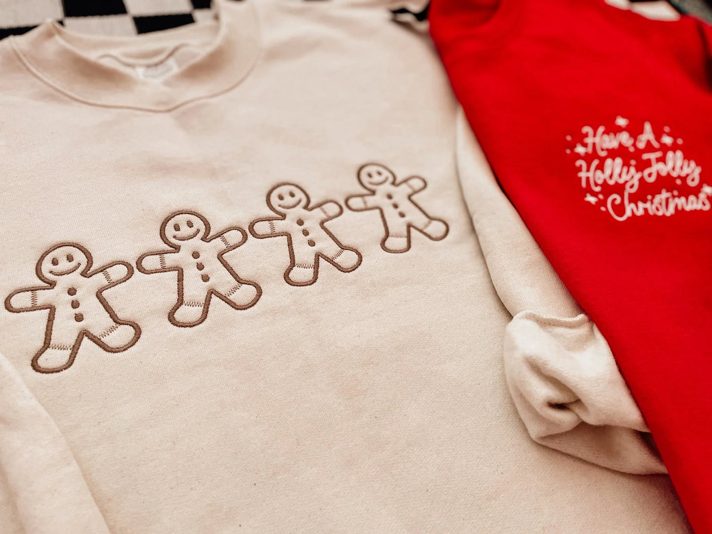 PRE-ORDER Holly Jolly Embroidered Crewneck