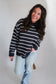 Laken Navy Striped Sweater