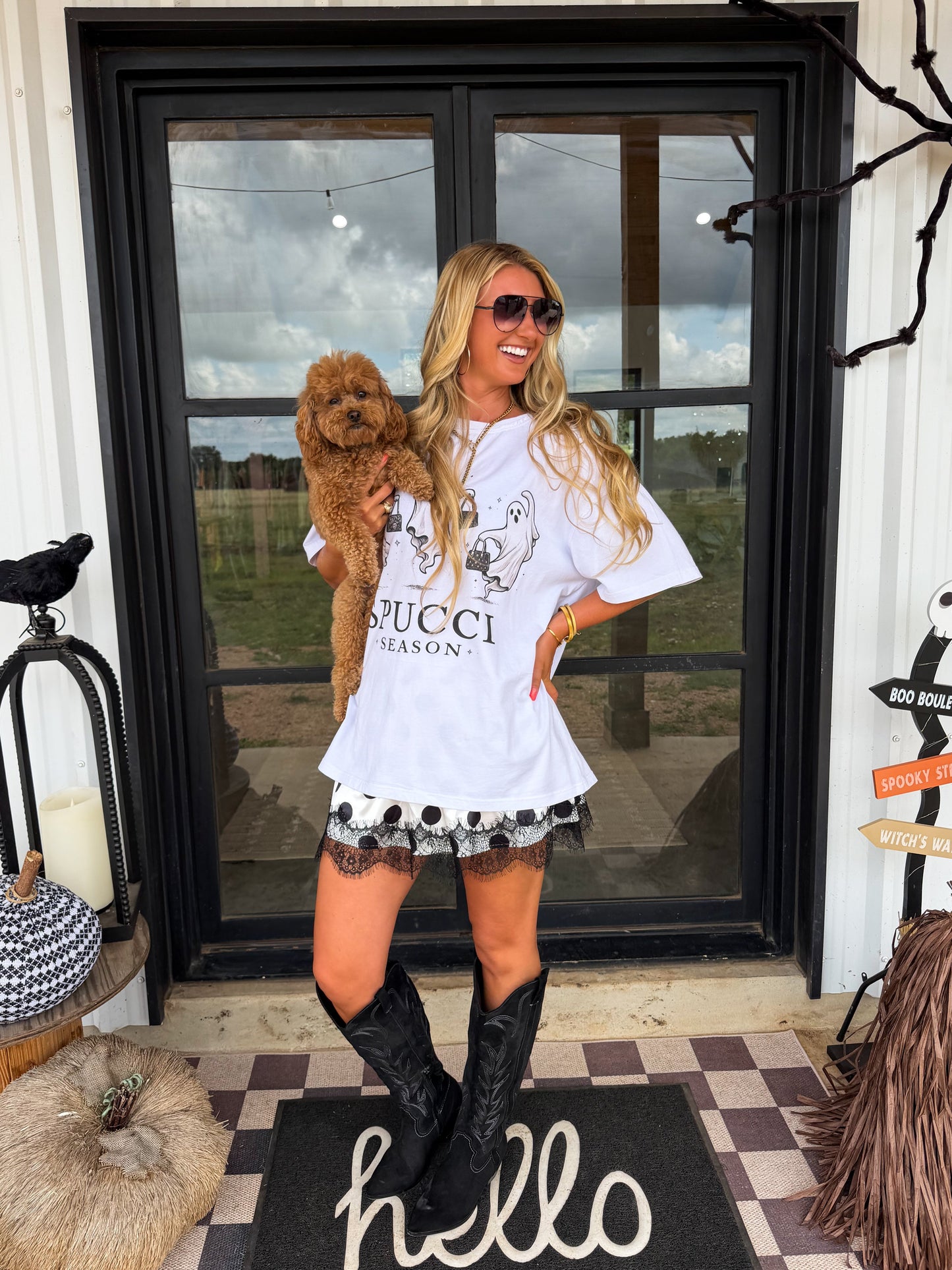 PREORDER-  COSMIC CHARM LACE SKIRT