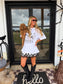 PREORDER-  COSMIC CHARM LACE SKIRT
