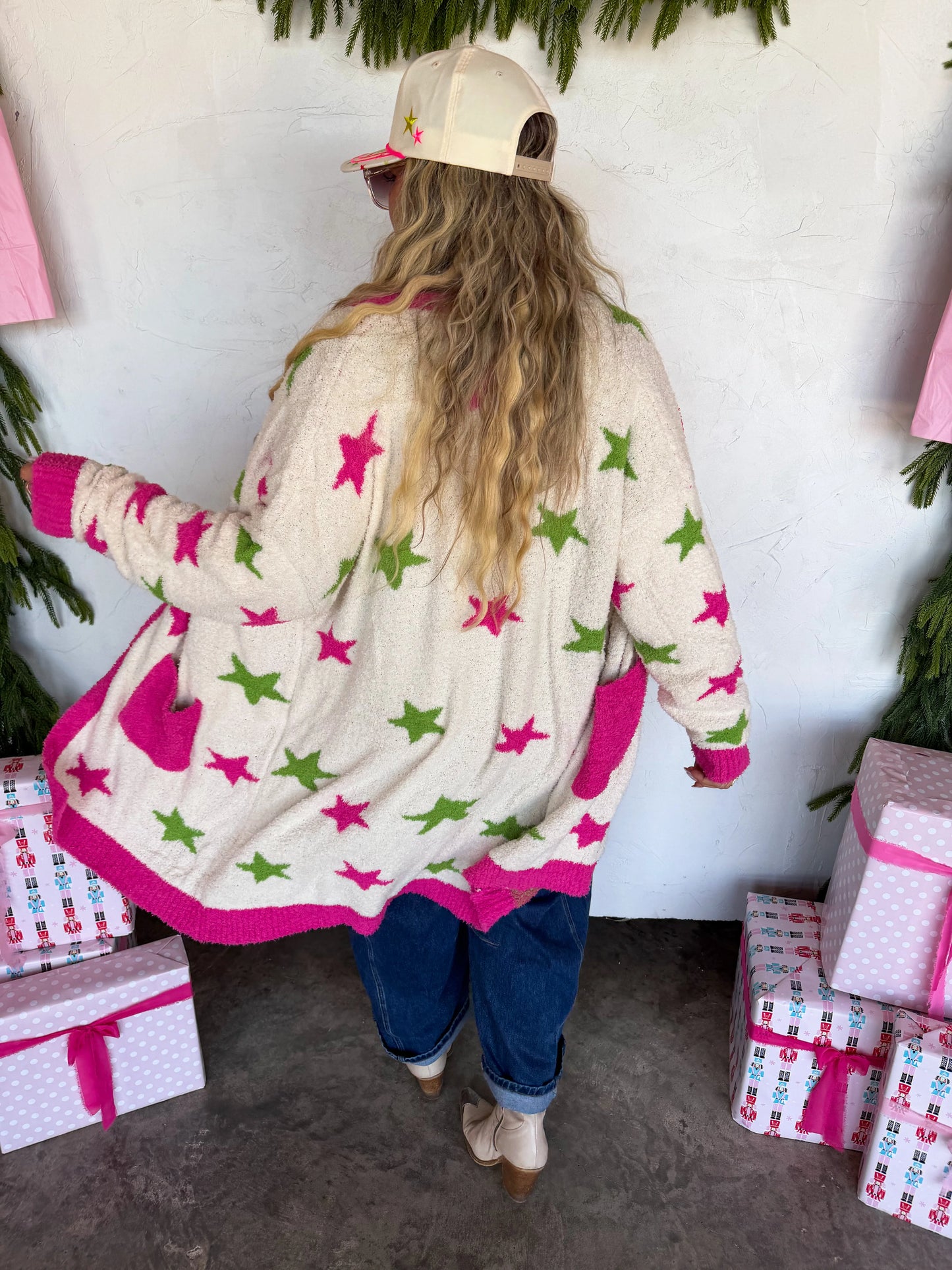 PREORDER- COZY CHRISTMAS CLOUD CARDIGAN