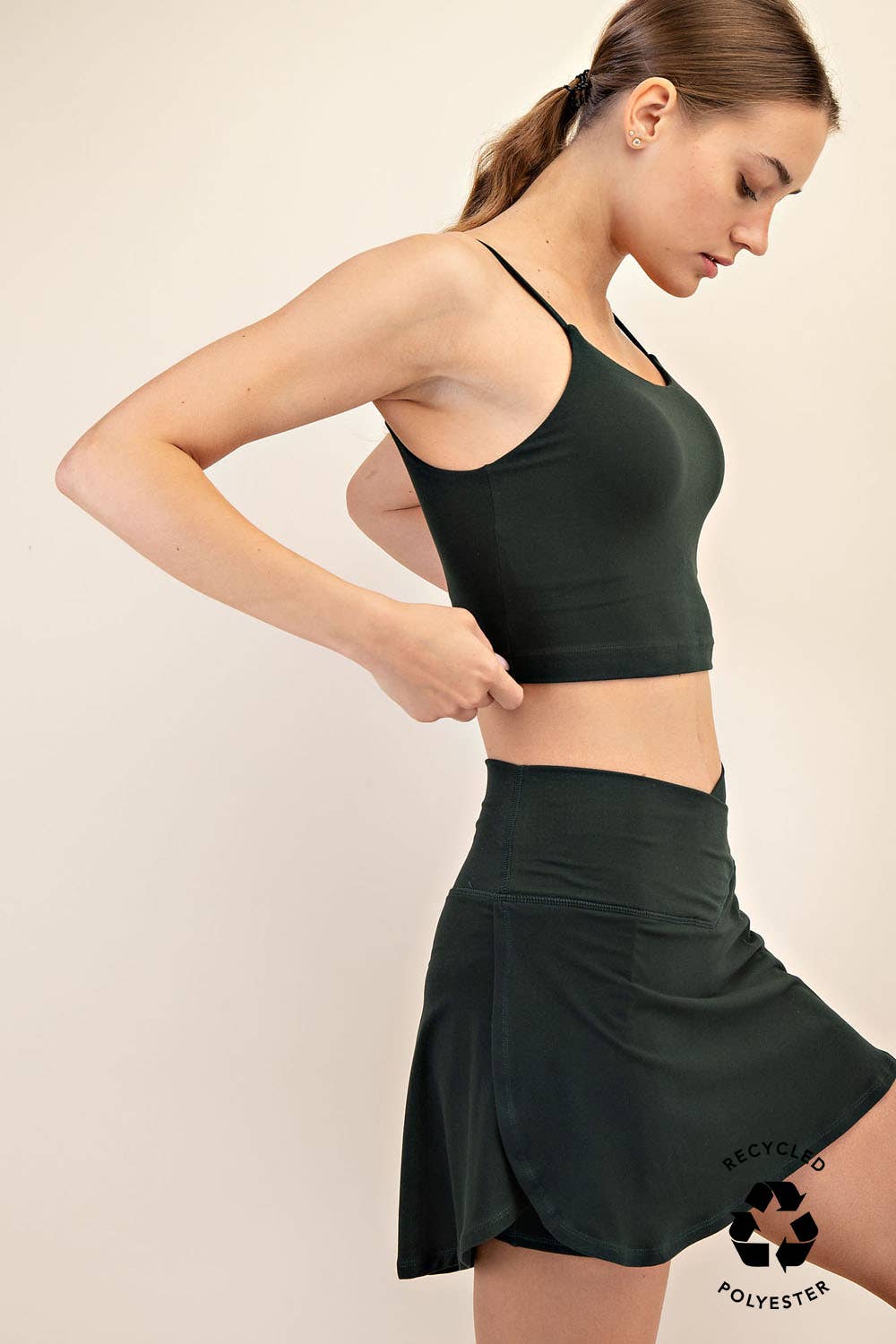 Sky Butter Basic Cropped Tank