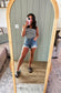 Frankie Distressed Mid-Rise Denim Shorts