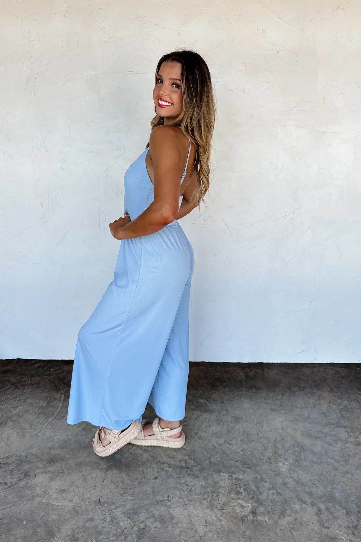 PREORDER- COOPER RIBBED ROMPER