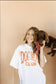 DOG MOM CLUB GRAPHIC TEE - WHITE
