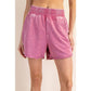 Strawberry Mineral Washed Terry Short
