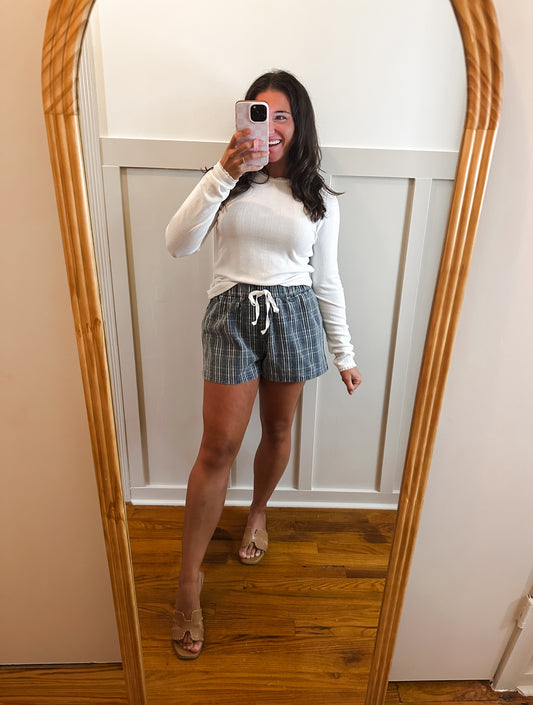 Bellamy White detailed top