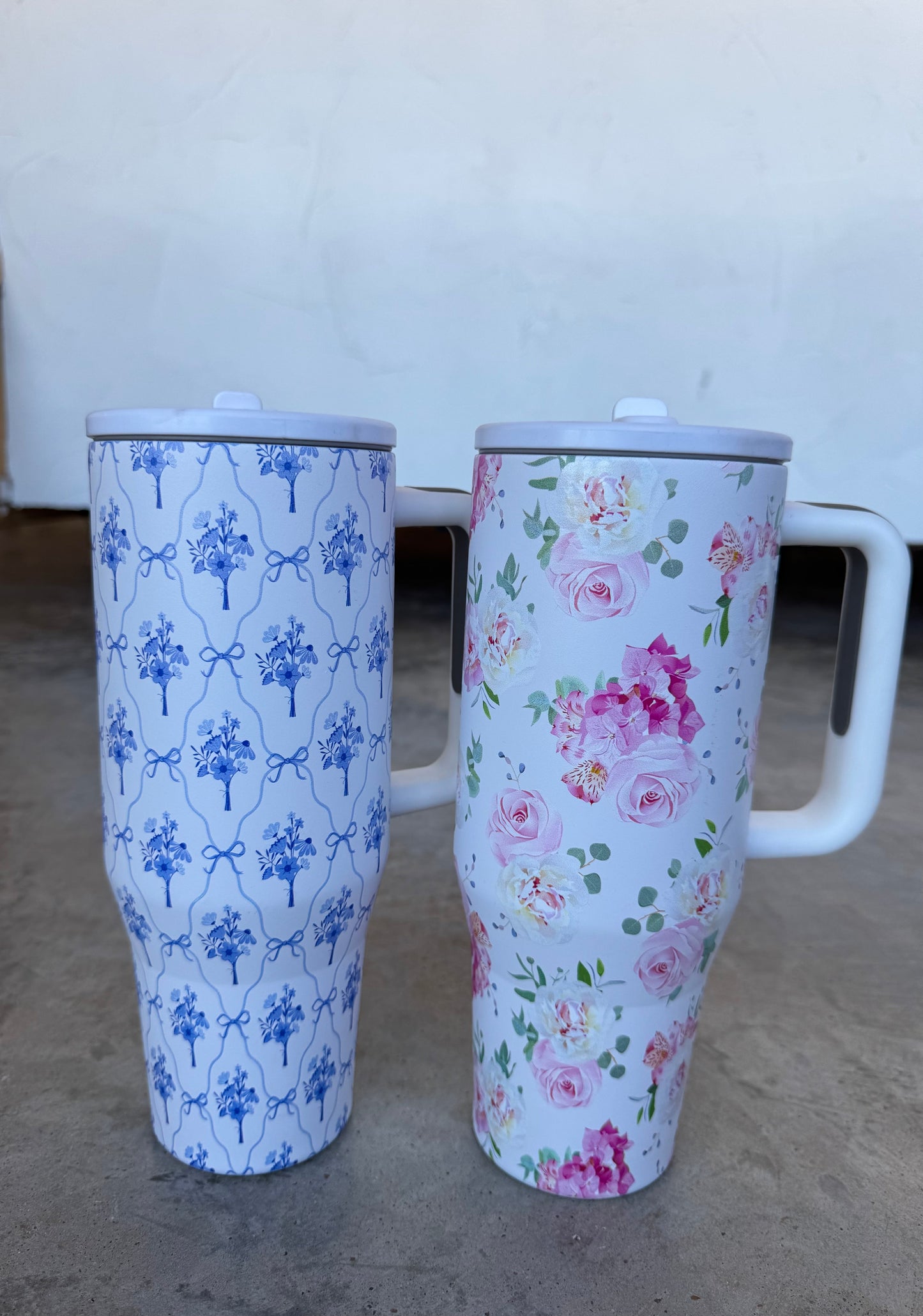 PREORDER- FLORAL & WESTERN STAINLESS STEEL TUMBLER