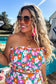 Ready to ship- AMALFI BLOOMS SWIM SET