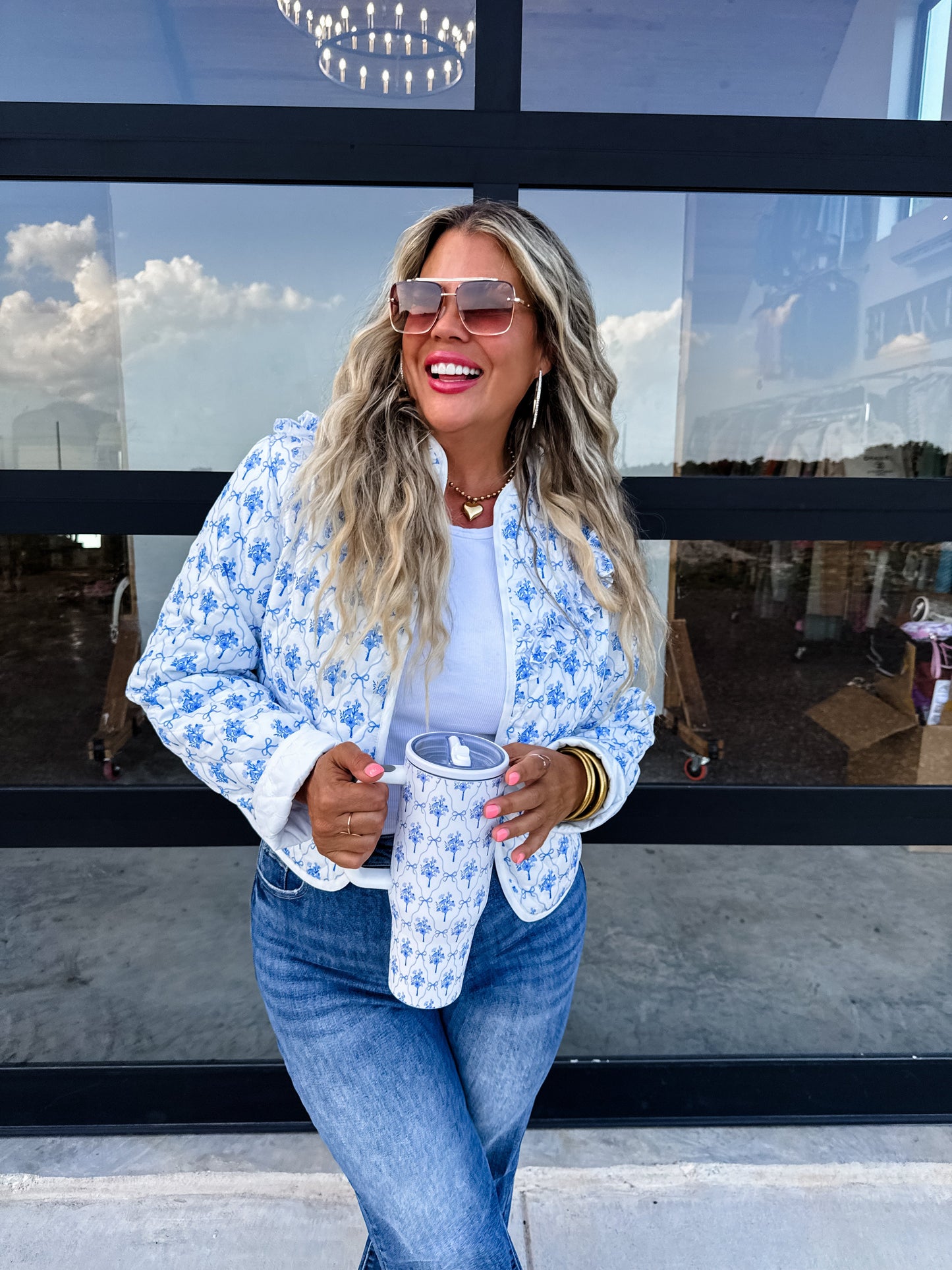 PREORDER- FLORAL & WESTERN STAINLESS STEEL TUMBLER