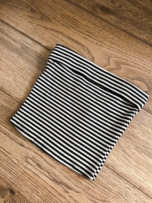 Juniper Stripe Strapless Top