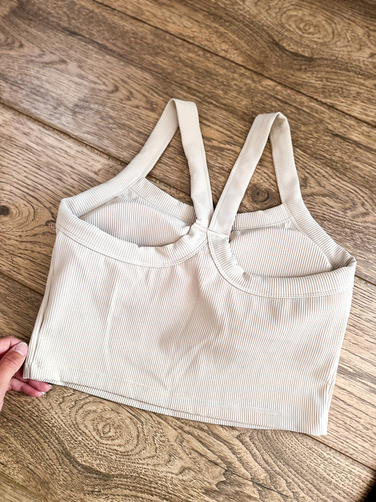 Callie Rib Racerback Tank