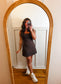 Espresso Tennis Romper Dress