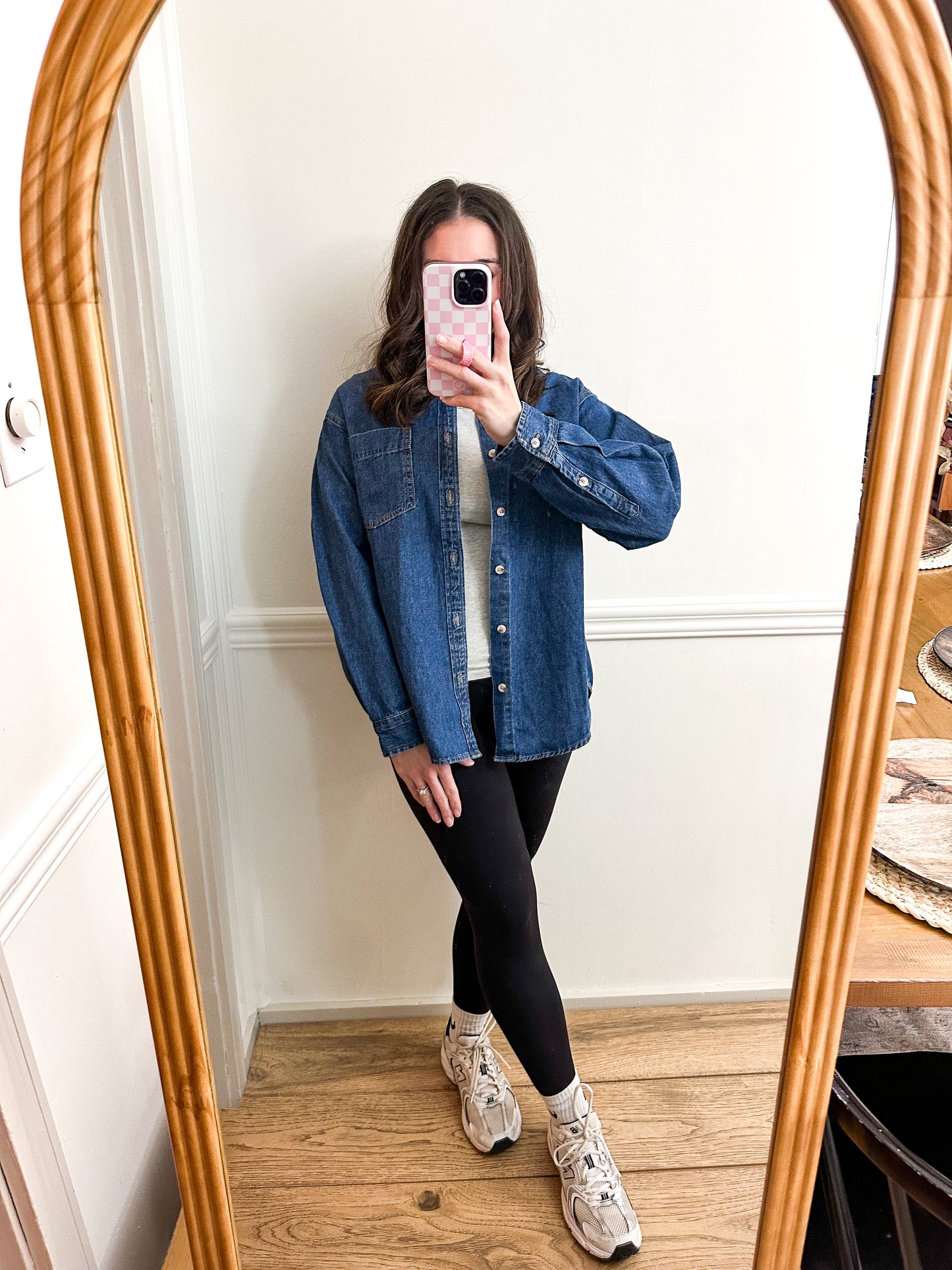 Denim Button Down Shirt
