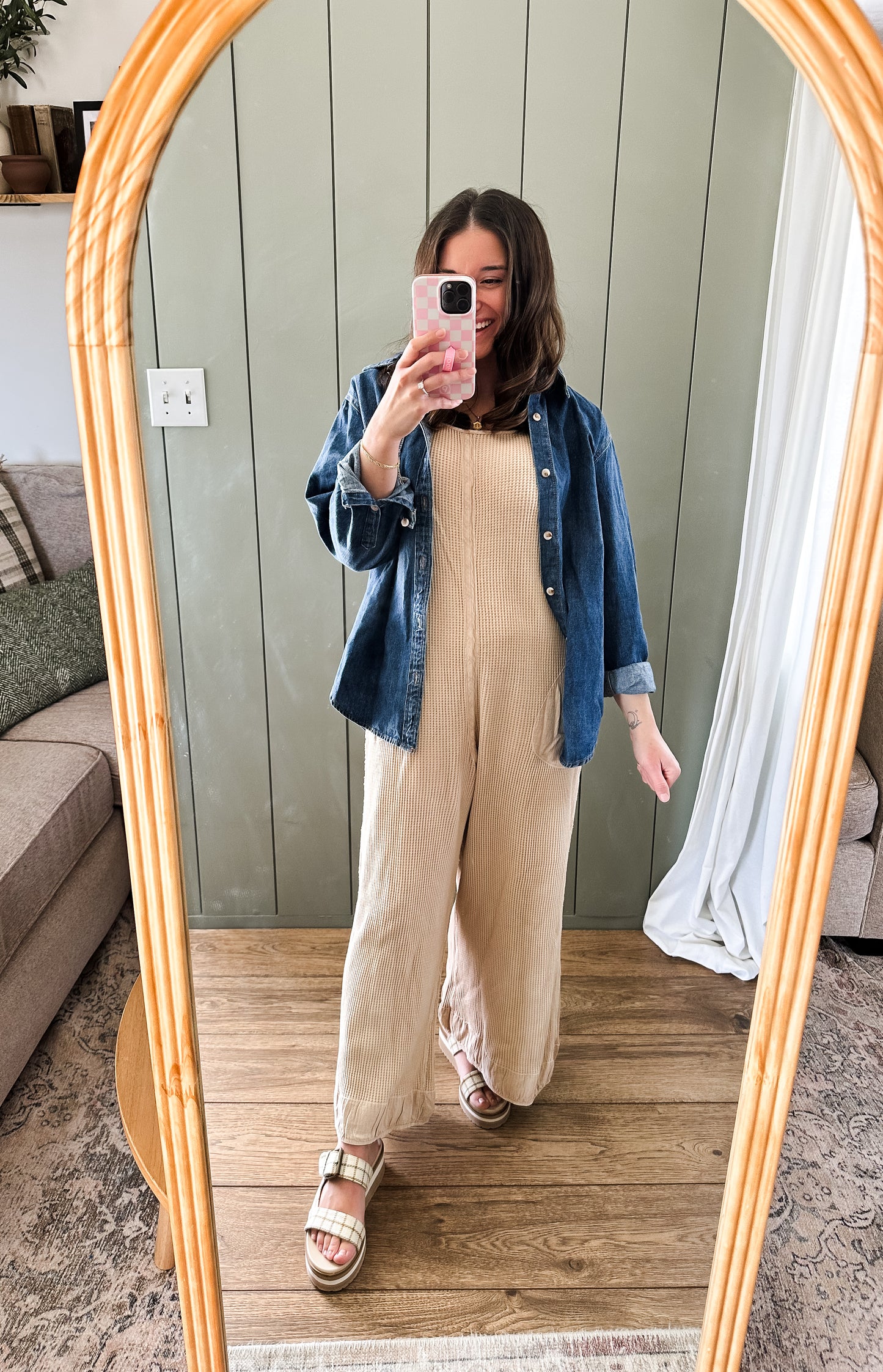 Denim Button Down Shirt