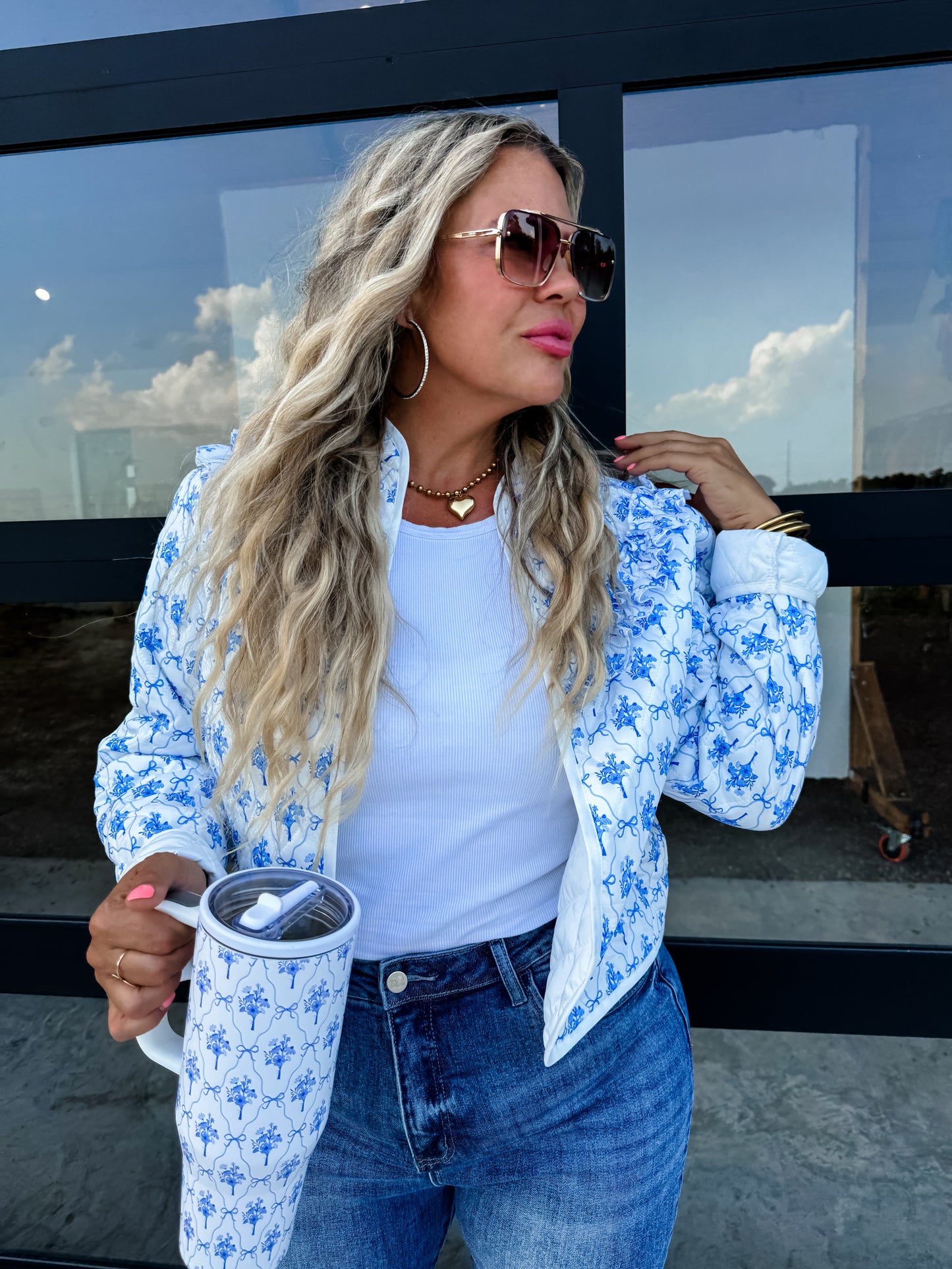 PREORDER- FLORAL & WESTERN STAINLESS STEEL TUMBLER