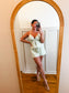 Mint Lace Cami & Short Set
